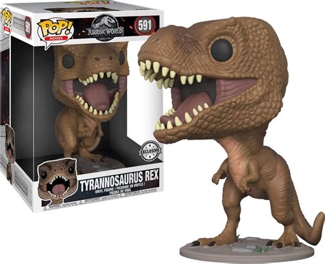 Jurassic Park Tiranosaurio Rex Dilophosaurus Set Velociraptor Funko