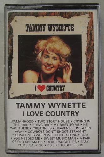 Tammy Wynette 1983 I Love Country Fita K7 Cassete Original