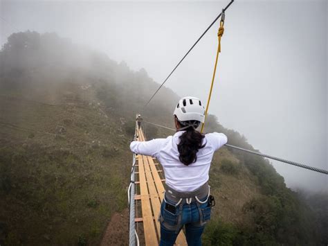 Chilango Conoce El Impresionante Puente Colgante De Este Pueblo