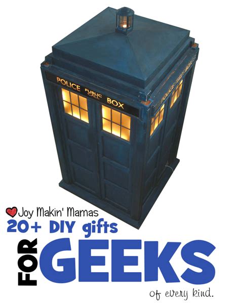 20 Diy Ts For Geeks Of All Kinds Joy Makin Mamas