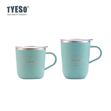 Tyeso Cubic Mug Vakumlu Paslanmaz Elik Termal Kapakl Ml