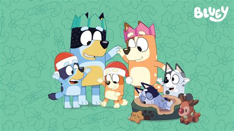 More Bluey Christmas Wallpapers Bluey Official Website