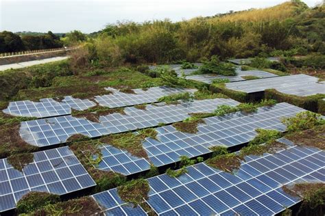 空拍看台灣／農電共生夢碎 台南光電板墳場 雜草叢生如末日 圖片故事 聯合報