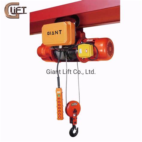 0 5 20t Lifting Equipment Electric Wire Rope Hoist With Remote Control Electric Winch Crane