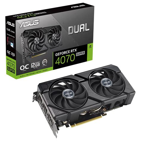 Asus Dual Geforce Rtx 4070 Super Evo 12gb Gddr6x Graphics Card Ldlc