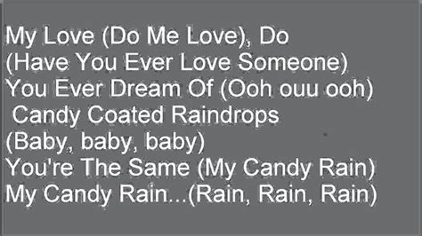 Soul 4 Real Candy Rain Lyrics Youtube