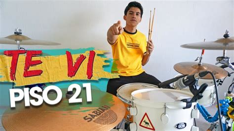 Te Vi Piso Micro Tdh Drum Cover Youtube