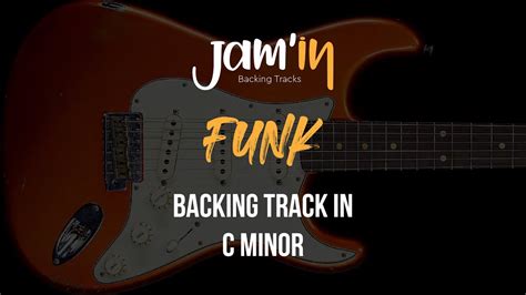 Funk Guitar Backing Track In C Minor YouTube