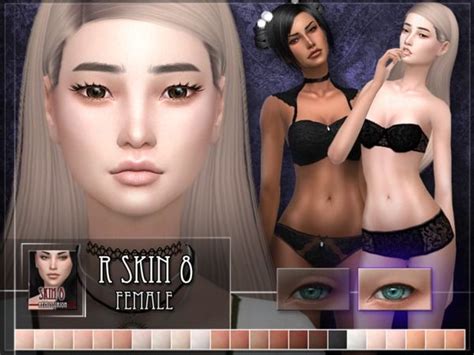 Remussirions R Skin 8 Female Asian In 2023 Sims 4 Sims The