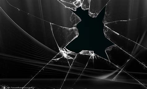 HD wallpaper: Broken Window, cracked clear glass, Aero, Black, close-up ...