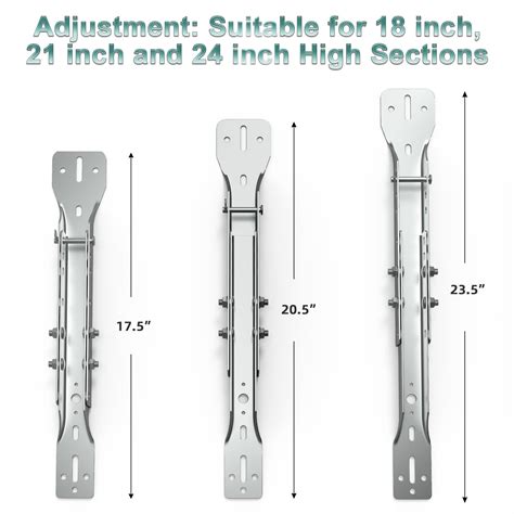 Snapklik.com : ForoGore Garage Door Parts Reinforcement Bracket,Garage Openers And Parts Door