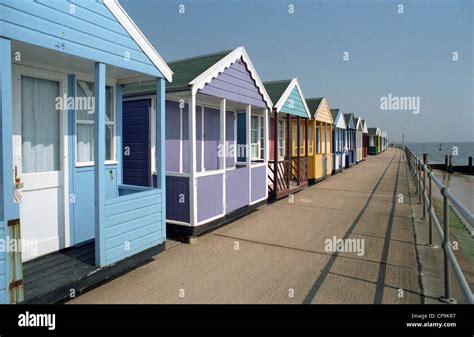 Beach huts in Southwold Stock Photo - Alamy