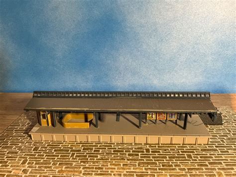 Modelleisenbahn Bahnhof Bahnsteig Kiosk Vollmer Spur N Kaufen Auf