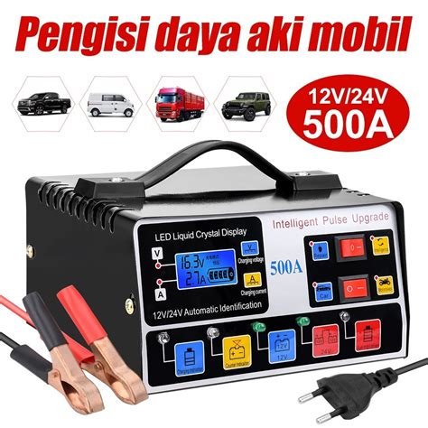 Jual Charger Aki Otomatis Smart Intelligent Auto Repair Mobil Pengisi