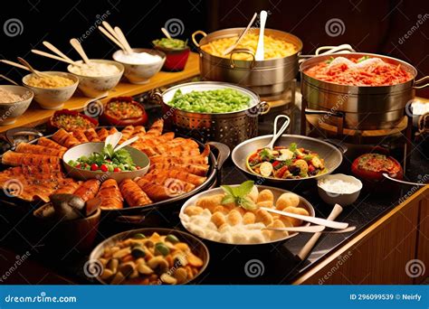 Arabic food buffet stock image. Image of bowl, gourmet - 296099539