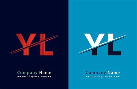 Premium Vector Yl Letter Logo Template Illustration Design