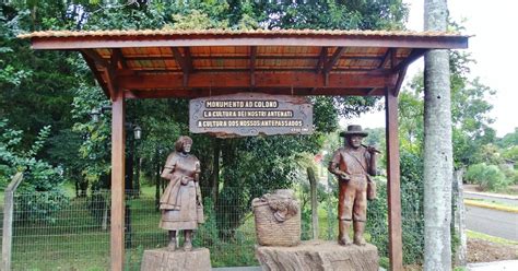 Aventureiros De Santa Catarina Monumento Ao Colono Iomer