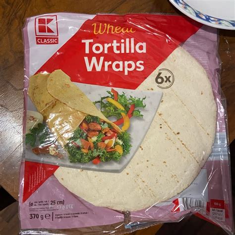 K Classic Wheat Tortilla Wraps Review Abillion