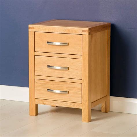 Abbey Light Oak Bedside Table | Roseland | Oak bedside tables, Bedside ...