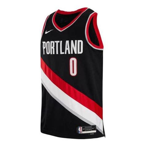 Nike Dri Fit Nba Portland Trail Blazers Damian Lillard Icon Edition 20 Kicks Crew