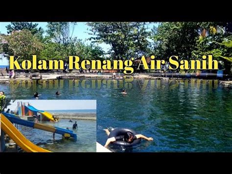 Kolam Renang Alam Air Sanih Buleleng Bali Tempat Wisata Keluarga