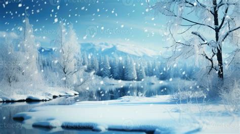 Winter season background AI Generated 30351804 Stock Photo at Vecteezy