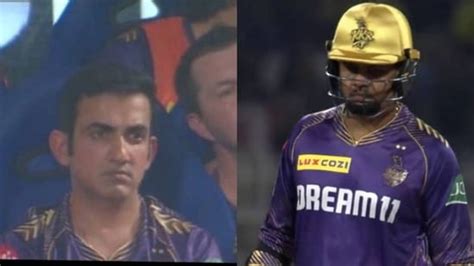 Messed Up The Whole KKR Line Up Gautam Gambhir Schooled After Sunil