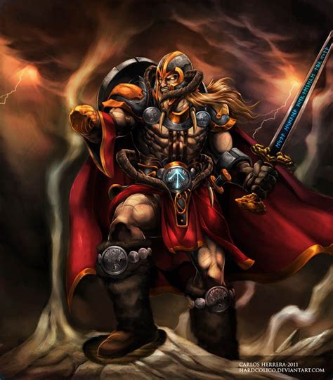 Tyr the north God of War by Chaos-Draco on deviantART | God of war ...