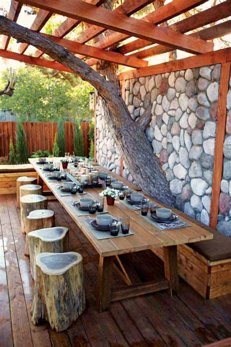 28 Beautiful Outdoor Dining Spaces That You Will Be Admired Of Woohome