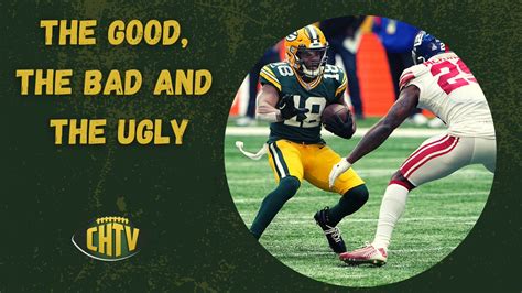 Cheeseheadtv 🧀 On Twitter The Good The Bad And The Ugly Giants Vs