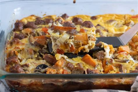 Easy Turkey Sausage Breakfast Casserole Bucket List Tummy