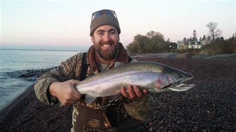 Rainbow Trout Fishing On Lake Superior