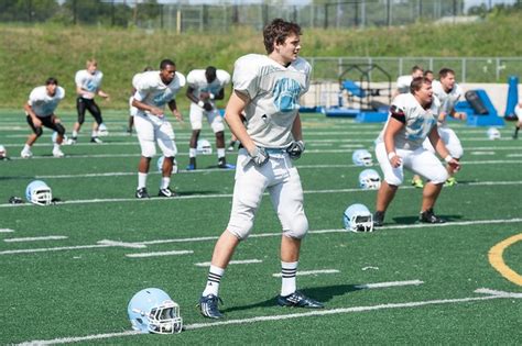 Images from the first day of hitting at Skyline High School football ...