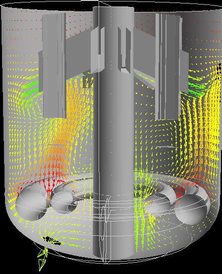 Shows Typical Computed Trajectories Of Ore Particles In The Cfd Model