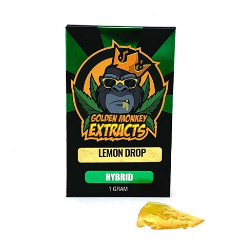 Shatter Lemon Drop Golden Monkey Extracts