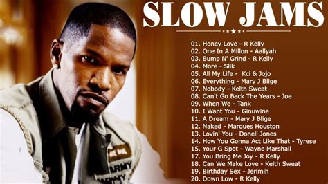 Jamie Foxx Aaliyah R Kelly W Houston Keith Sweat Mary J Blige