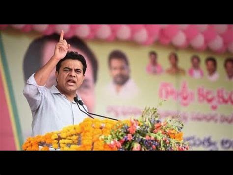 Minister Ktr Participating In Inauguration Of Bhk Houses At Korutlapet