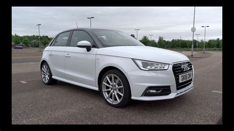 Audi A Sportback Tfsi S Line Start Up And Full Vehicle