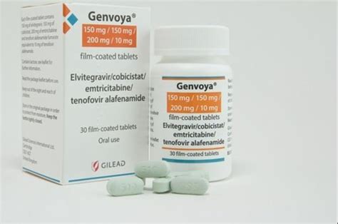 Genvoya Emtricitabine Cobicistat Elvitegravir Tenofovir