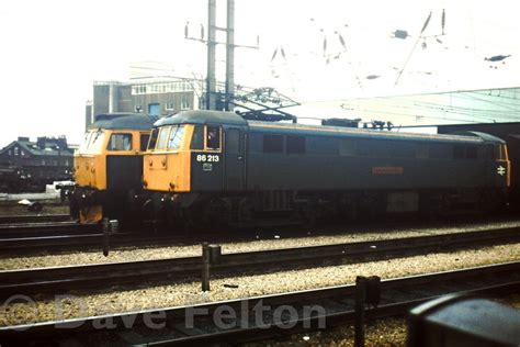 Dave Felton Electric Locos 2729 Class 86 No 86213 At Preston Preston Station Gallery