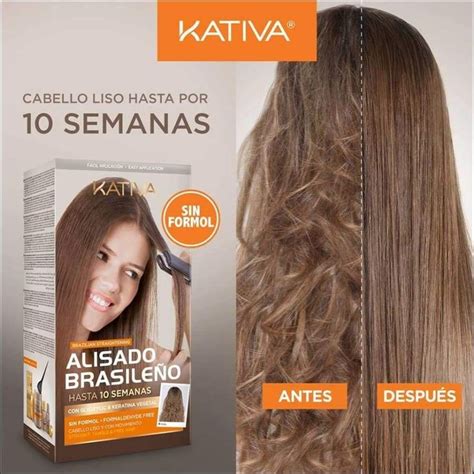 Kativa Keratina Kit Alisado Brasileño Sin Formol Nuevo 2020 Cabelo