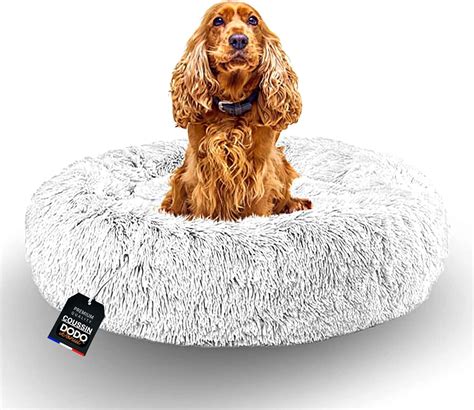 One Pets Top Panier Chien D Houssable Rond Coussin Moelleux Chat Et