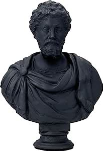 Marcus Aurelius Roman Emperor Stoic Philosopher Bust Head Portrait