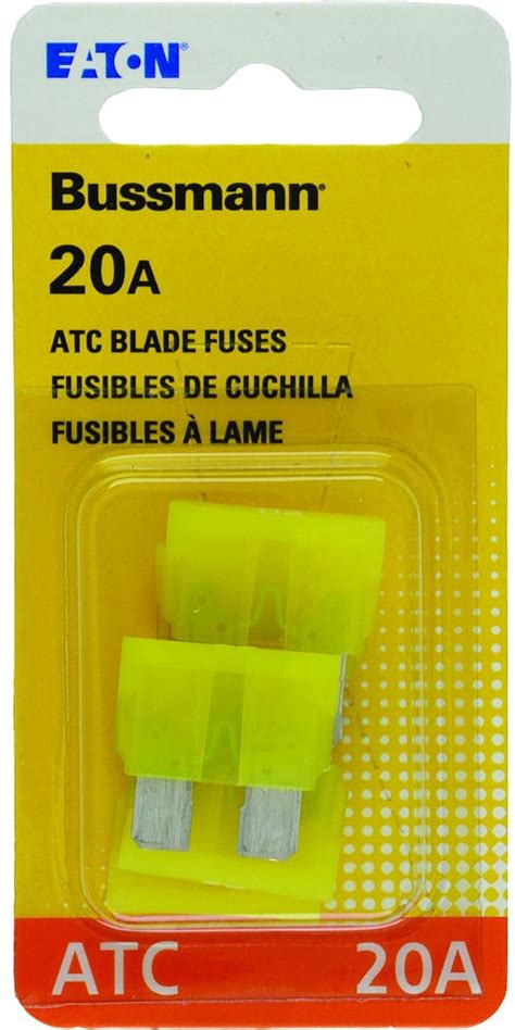 Cooper Bussmann Series Atcato 20 Amp Automotive Fuse Pack 5 Count Bp