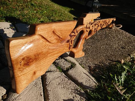 Crossbow Full Wood Oak For Practice Display Etsy