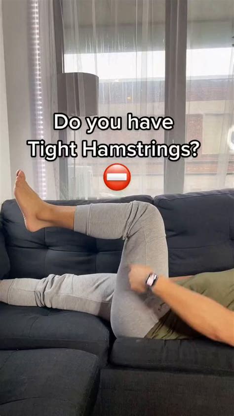 Tight Hamstrings Stretch For Beginners Artofit