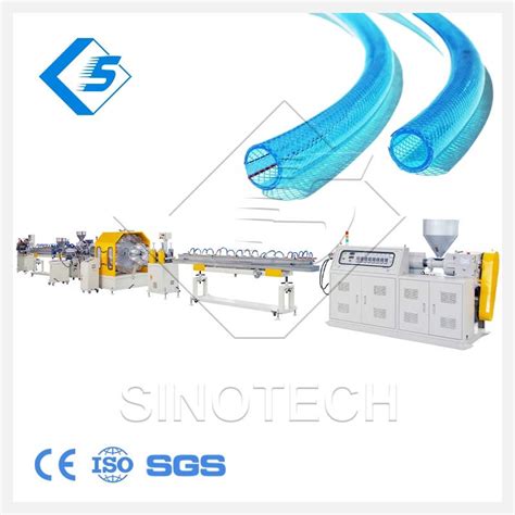 High Productive Ce Approved Flexible Pvc Tubing Extrusion Machine Fiber