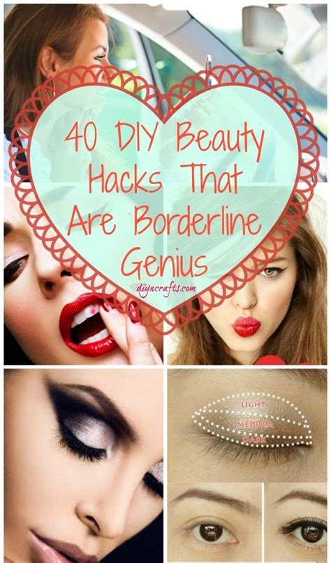 40 Diy Beauty Hacks That Are Borderline Genius Diy And Crafts