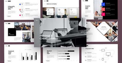 UpBig Modern Business PowerPoint Template - TemplateMonster