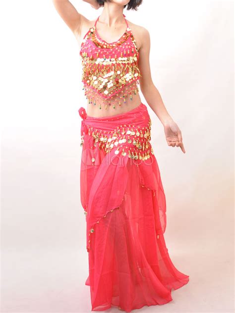 Halloween Chiffon Belly Dance Costume